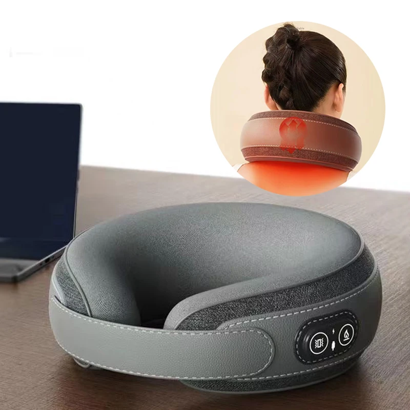 Electric Travel Massage Pillow Kneading 39° Heating Neck Massager Instrument Portable Travel Home Car Massage Pillow
Electric Travel Massage Pillow Kneading 39° Heating Neck Massager Instrument Portable Travel Home Car Massage Pillow