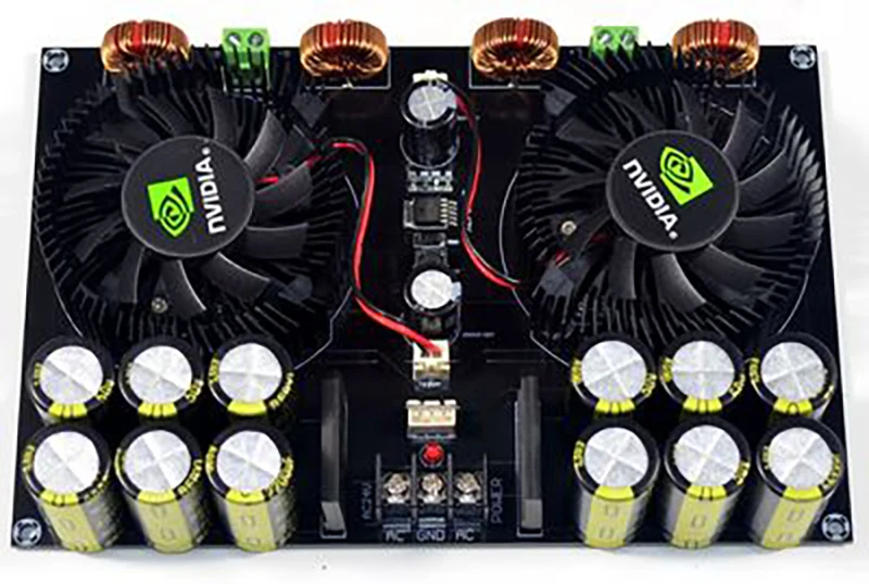 Плата усилителя Lyele Audio TDA8954, 2,0 дюйма, 420 Вт * 2, класс D, плата домашнего цифрового усилителя мощности Hi-Fi с охлаждением вентилятором
Плата усилителя Lyele Audio TDA8954, 2,0 дюйма, 420 Вт * 2, класс D, плата домашнего цифрового усилителя мощности Hi-Fi с охлаждением вентилятором