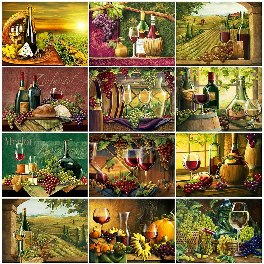 Полностью круглая Алмазная картина Стразы 5D Вышивка винные фрукты вышивка крестиком Мозаика пейзаж стена фотография подарок
Полностью круглая Алмазная картина Стразы 5D Вышивка винные фрукты вышивка крестиком Мозаика пейзаж стена фотография подарок