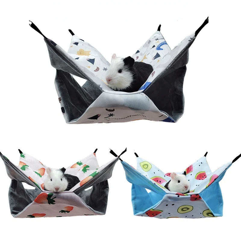 Cool Hamster Hammock Rat Hanging Beds House Small Animal Cage Squirrel Guinea Pig Double-layer Plush Cotton Nests Pets Supplies
Cool Hamster Hammock Rat Hanging Beds House Small Animal Cage Squirrel Guinea Pig Double-layer Plush Cotton Nests Pets Supplies