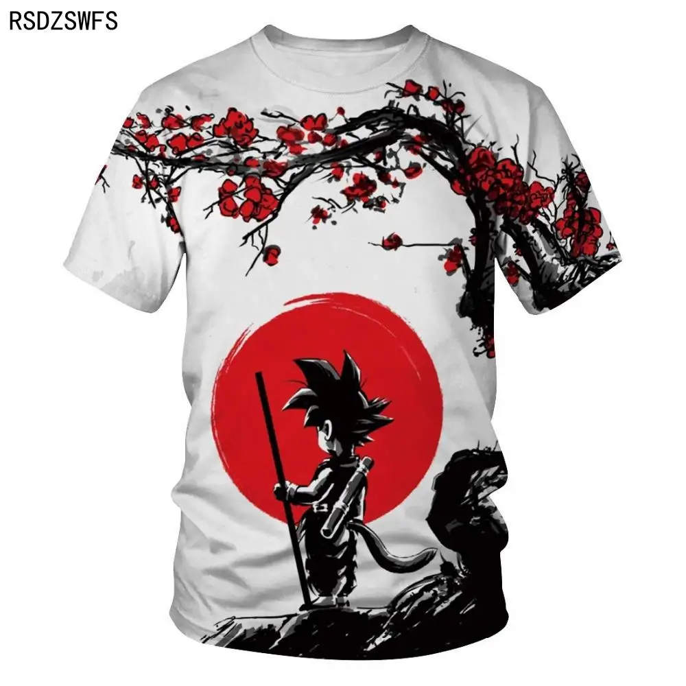 2022 New Cartoon Harajuku T-Shirt Men's Fashion Casual 3D Printing Dragon Ball Goku Anime Summer Short Sleeve Top
2022 New Cartoon Harajuku T-Shirt Men's Fashion Casual 3D Printing Dragon Ball Goku Anime Summer Short Sleeve Top