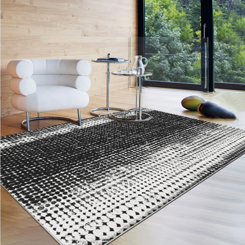 Modern Plaid Carpet Living Room Sofa Coffee Table Large Area Decorative Rugs Bedroom Luxury Polyester Thickened Furry Floor Mats
Modern Plaid Carpet Living Room Sofa Coffee Table Large Area Decorative Rugs Bedroom Luxury Polyester Thickened Furry Floor Mats