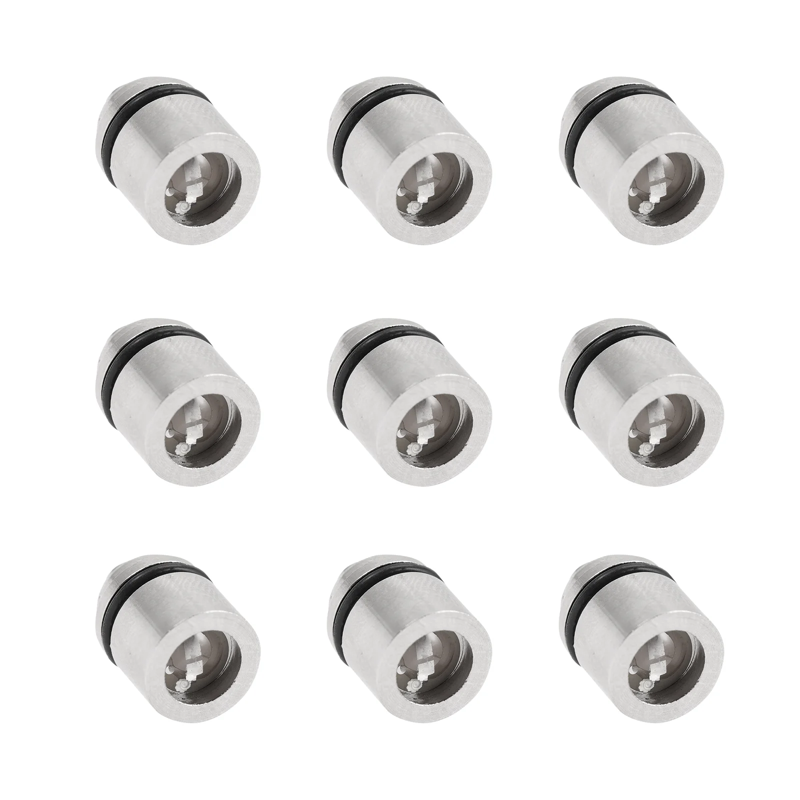 9 Pcs Flashing Light Keychain Crystal Purse Flashlight Ring Plastic Portable LED Mini
9 Pcs Flashing Light Keychain Crystal Purse Flashlight Ring Plastic Portable LED Mini