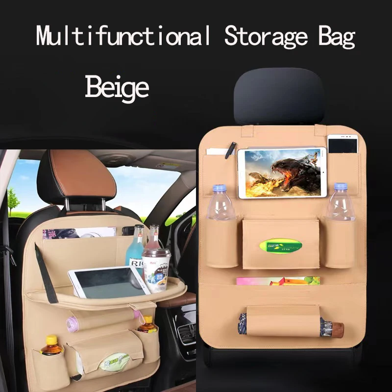 Car Back Seat Organizer Storage Bag with Foldable Table Tray Tablet Holder Tissue Box Auto Back Seat Bag Protector Accessories
Car Back Seat Organizer Storage Bag with Foldable Table Tray Tablet Holder Tissue Box Auto Back Seat Bag Protector Accessories