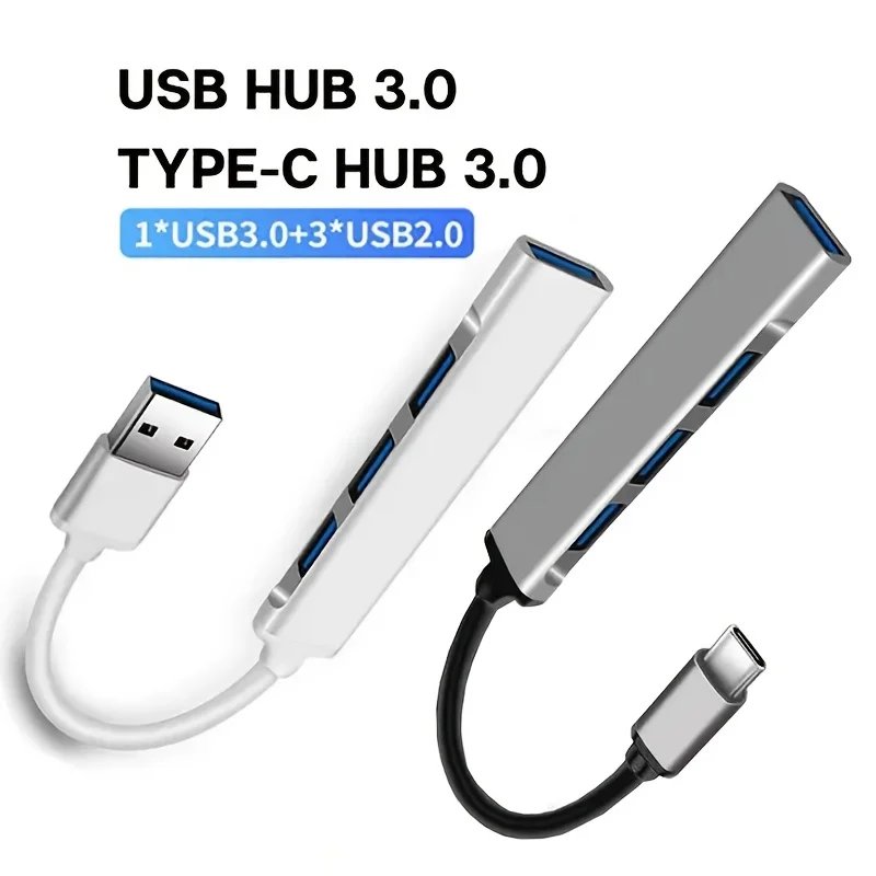 USB C Hub 4-in-1, 3.0 2.0 With USBC To A Adapter, 4-port Mini Docking Compatible Book, Pro, Mini, I,
USB C Hub 4-in-1, 3.0 2.0 With USBC To A Adapter, 4-port Mini Docking Compatible Book, Pro, Mini, I,