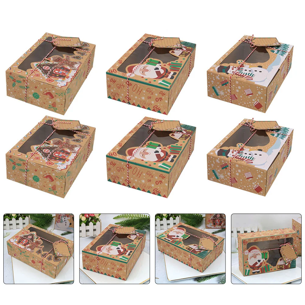 Boxes Christmas Box Candy Gift Bakerypaper Decorative Packing Cookie Containercontainers Packaging Treat Merry Cardboard
Boxes Christmas Box Candy Gift Bakerypaper Decorative Packing Cookie Containercontainers Packaging Treat Merry Cardboard