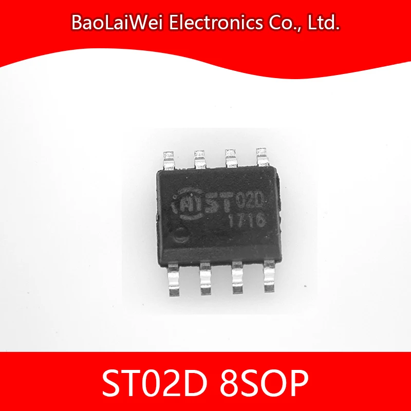 500pcs ST02D 8SOP chip Electronic Components Integrated Circuits 2channel capacitive touch sensor with self calibration function
500pcs ST02D 8SOP chip Electronic Components Integrated Circuits 2channel capacitive touch sensor with self calibration function