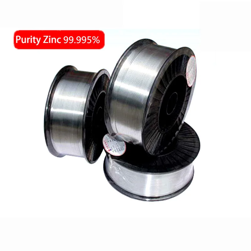 High Purity Zinc Wire Zinc Rods Electric Arc Spraying Zn Wires Diameter 0.3 0.5 0.8 1 1.2 1.5 2 2.5 3 4 5mm For Laboratory Use
High Purity Zinc Wire Zinc Rods Electric Arc Spraying Zn Wires Diameter 0.3 0.5 0.8 1 1.2 1.5 2 2.5 3 4 5mm For Laboratory Use