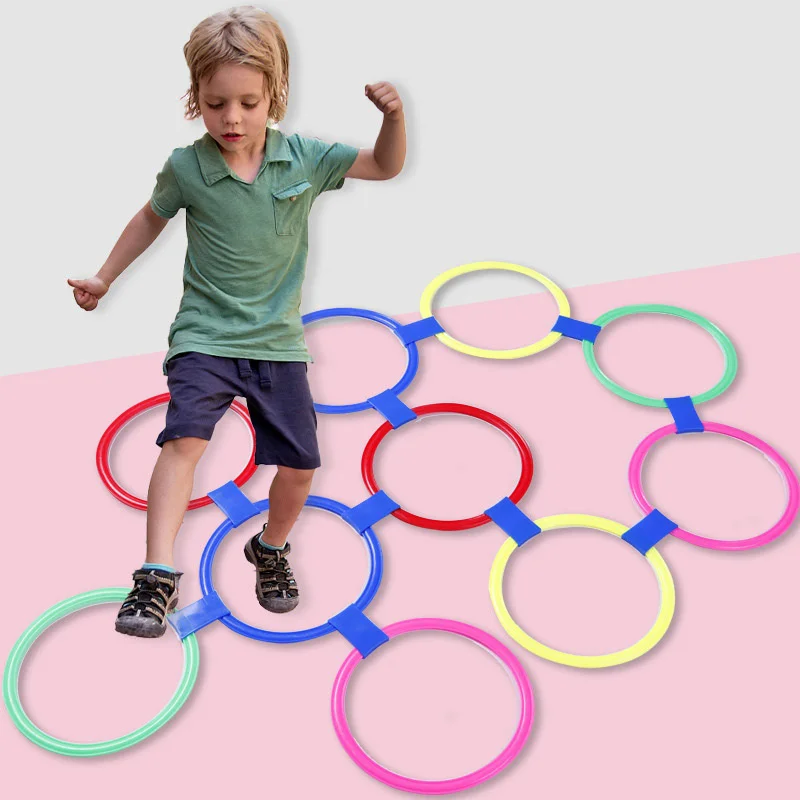 Kids Outdoor Toys Hopscotch Ring Jumping For Kids Sports Outdoor Play Outside Toys Children Garden Backyard Indoor Carnival Game
Kids Outdoor Toys Hopscotch Ring Jumping For Kids Sports Outdoor Play Outside Toys Children Garden Backyard Indoor Carnival Game