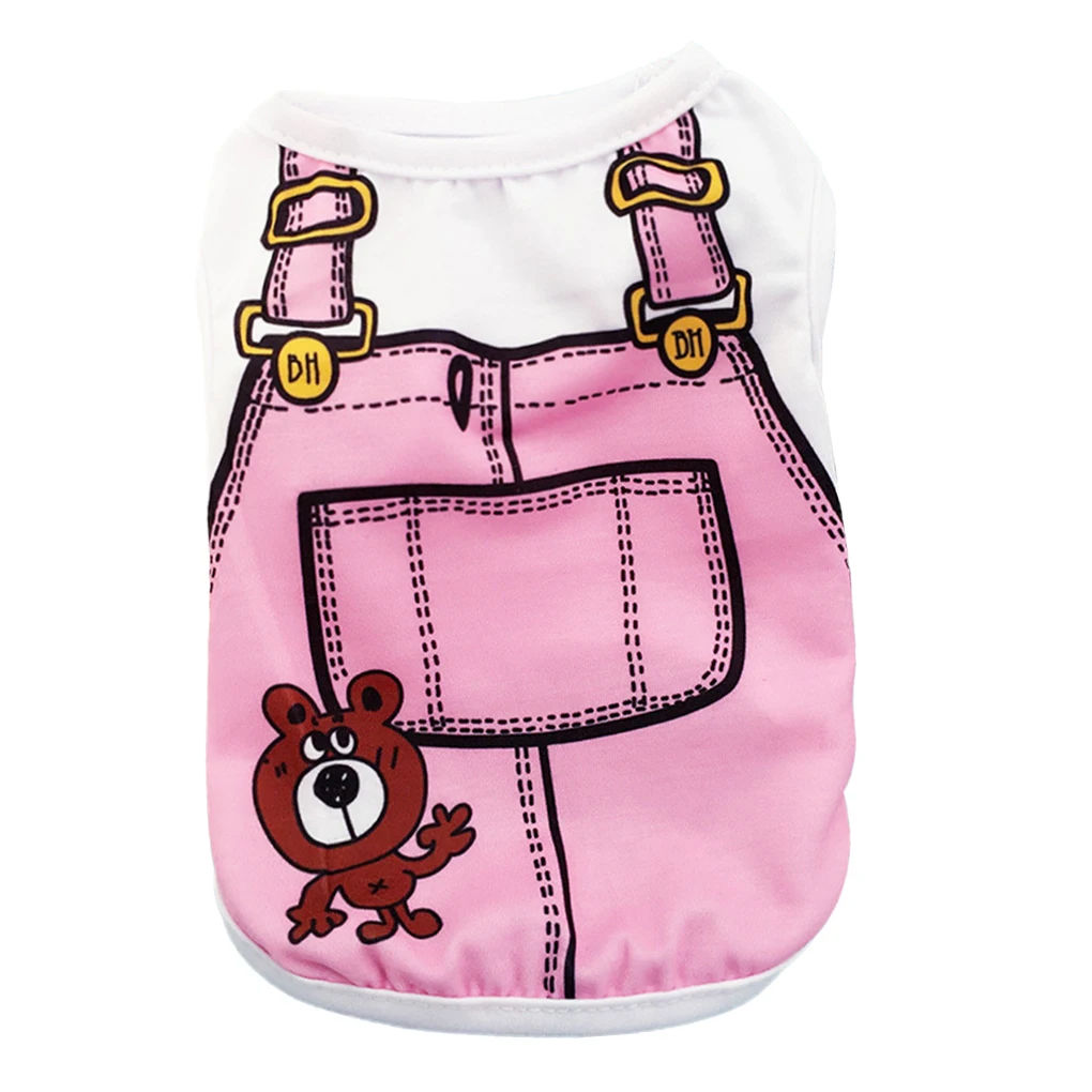 Dog Vest Summer Pet Dog Clothes Cotton Pet Fake Strap Vest Cat Vest Outfit Puppy Clothing Shirt Breathable Pet Clothes Supplies
Dog Vest Summer Pet Dog Clothes Cotton Pet Fake Strap Vest Cat Vest Outfit Puppy Clothing Shirt Breathable Pet Clothes Supplies