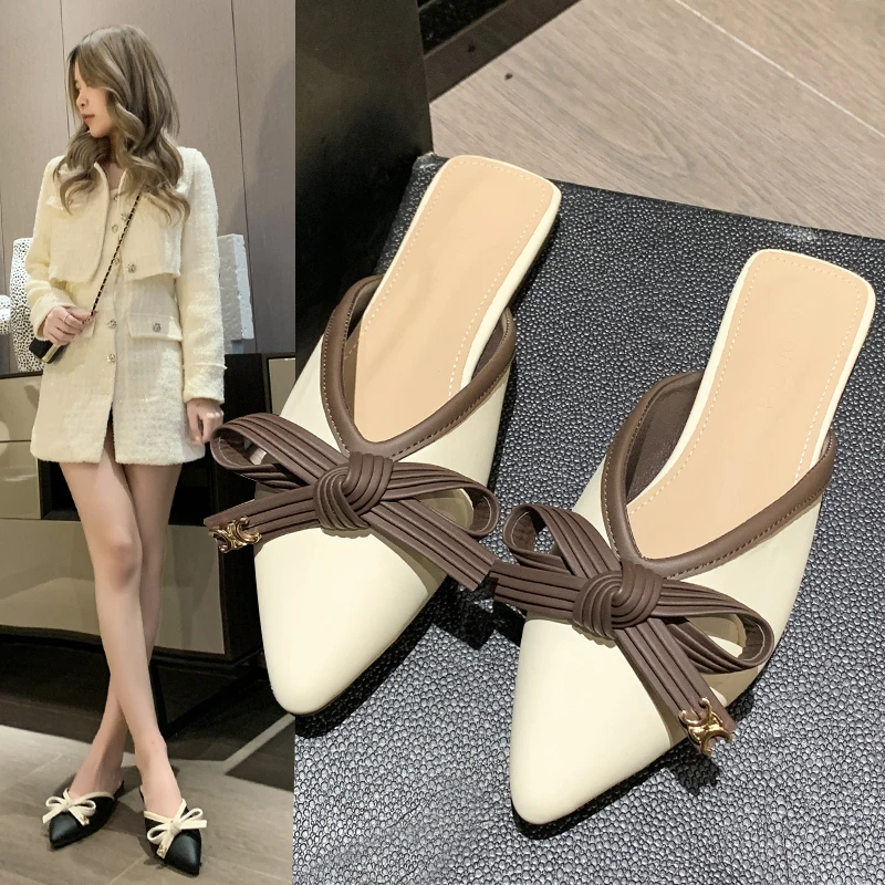 Сланцы женские с заостренным носком, базовые, квадратный низкий каблук, заостренный носок, бант-бабочка, Повседневная летняя обувь, большие размеры
Сланцы женские с заостренным носком, базовые, квадратный низкий каблук, заостренный носок, бант-бабочка, Повседневная летняя обувь, большие размеры