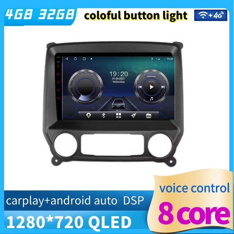 10,1 "Восьмиядерный 1280*720 QLED Android 12 Автомобильный GPS навигатор для GMC Sierra Chevrolet Silverado LD VIA Vtrux Truck 2014-2019
10,1 "Восьмиядерный 1280*720 QLED Android 12 Автомобильный GPS навигатор для GMC Sierra Chevrolet Silverado LD VIA Vtrux Truck 2014-2019