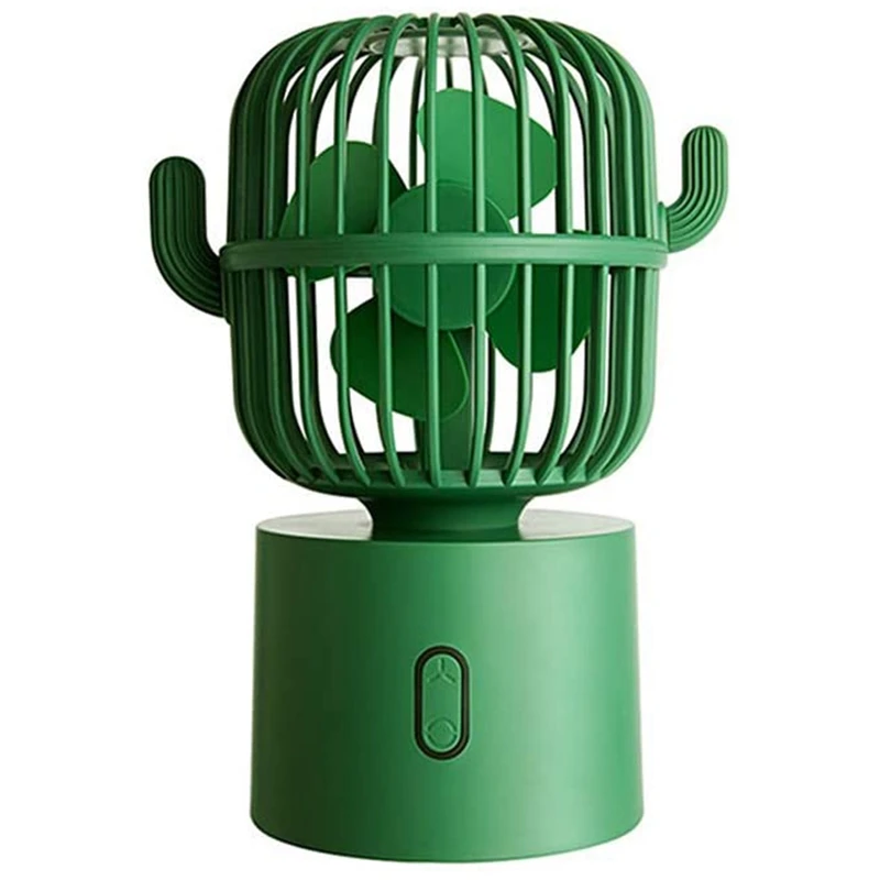 Mini Fan Cute Cactus USB Rechargeable Oscillating Fan Portable 3 Gear Cooling Fan Home Air Cooler For Office Traveling
Mini Fan Cute Cactus USB Rechargeable Oscillating Fan Portable 3 Gear Cooling Fan Home Air Cooler For Office Traveling