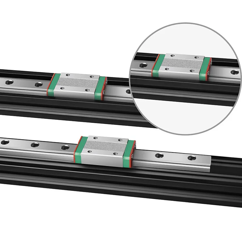 2040 Embedded Aluminum Profile Linear Guide Slide Rail Fixing Bracket MGN12C/12H Linear Guide Rail For DIY CNC 3D Printer Frame
2040 Embedded Aluminum Profile Linear Guide Slide Rail Fixing Bracket MGN12C/12H Linear Guide Rail For DIY CNC 3D Printer Frame