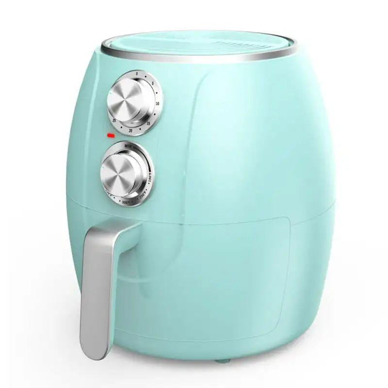 3.2 Quart Air Fryer with Timer and Temp Control- Turquoise For Cooking kitchen
3.2 Quart Air Fryer with Timer and Temp Control- Turquoise For Cooking kitchen