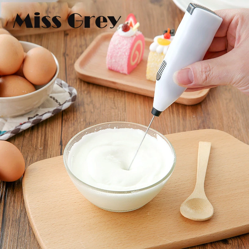 Electric Milk Foamer Coffee Maker Hand Mixer Cappuccino Foamer Chocolate Blender Portable Egg Beater Drink Stirrers Kitchen Tool
Electric Milk Foamer Coffee Maker Hand Mixer Cappuccino Foamer Chocolate Blender Portable Egg Beater Drink Stirrers Kitchen Tool
