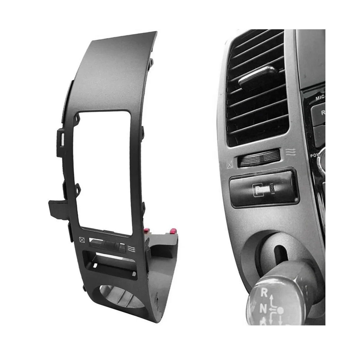 Left Middle Console Dashboard Air Vents Trim Frame for Toyota Prius 2004-2009 Air Conditioner Outlet Panel Cover
Left Middle Console Dashboard Air Vents Trim Frame for Toyota Prius 2004-2009 Air Conditioner Outlet Panel Cover