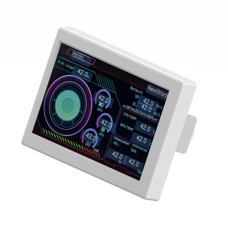 Dual-Use Computer Sub-Screen Portable 3.5 Inch LCD Computer Monitoring USB Sub-Screen Desktop Computer Screen
Dual-Use Computer Sub-Screen Portable 3.5 Inch LCD Computer Monitoring USB Sub-Screen Desktop Computer Screen