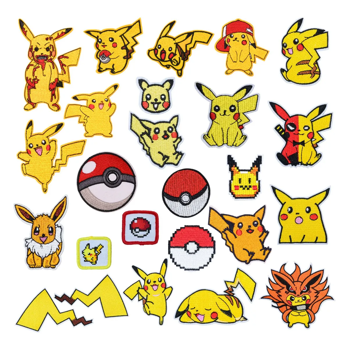 Нашивка с покемоном из Аниме Пикачу, наклейки на одежду, Пришивные нашивки с вышивкой, аппликация с утюгом на одежду, мультяшный декор для од...
Нашивка с покемоном из Аниме Пикачу, наклейки на одежду, Пришивные нашивки с вышивкой, аппликация с утюгом на одежду, мультяшный декор для од...