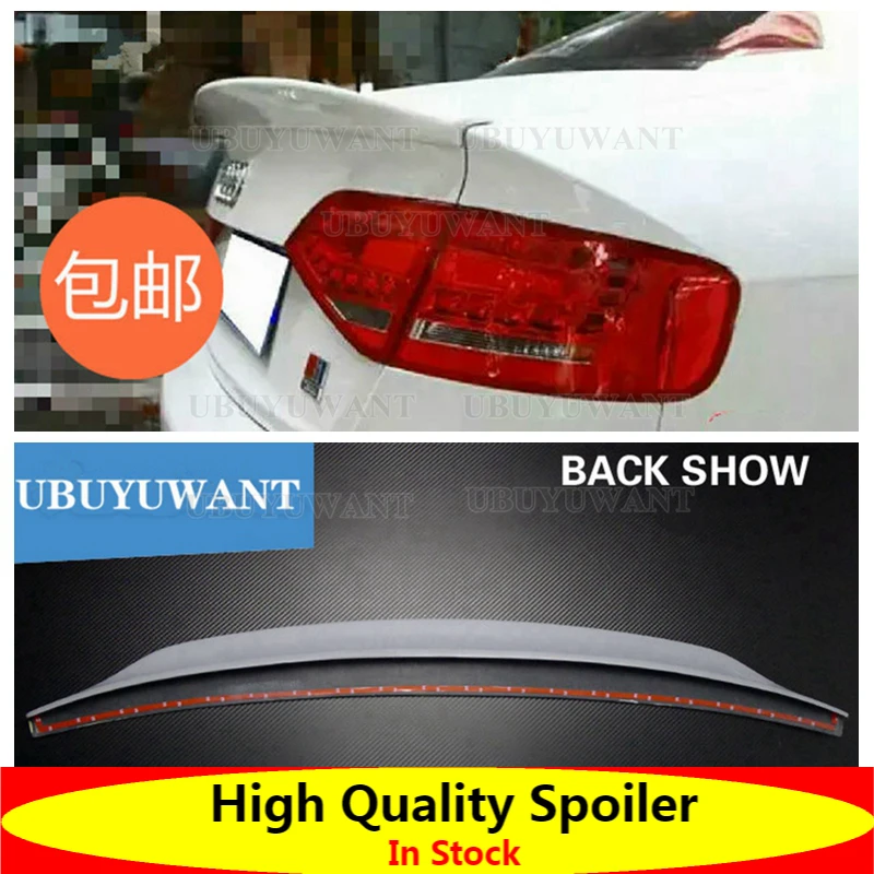 For Audi A4 S4 B8 4 Door Sedan 2009 2010 2011 2012 High Quality PU Material Rear Wing Roof Rear Box Decorated Spoiler
For Audi A4 S4 B8 4 Door Sedan 2009 2010 2011 2012 High Quality PU Material Rear Wing Roof Rear Box Decorated Spoiler