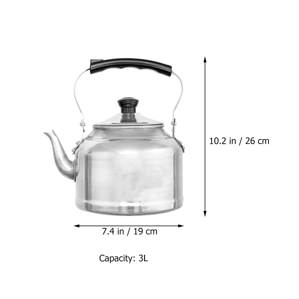 Kettle Aluminum Tea Pitcher Old Fashioned Household Teapot Camping Office Handle Metal
Kettle Aluminum Tea Pitcher Old Fashioned Household Teapot Camping Office Handle Metal