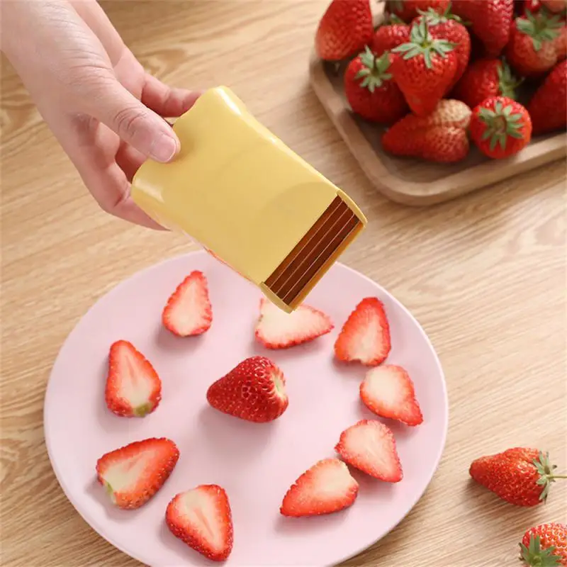 Creative Kitchen Gadget Fruit Salad Fresh Fruit Platter Making Tool Stainless Steel Slicer Strawberry Banana Egg Cutting
Creative Kitchen Gadget Fruit Salad Fresh Fruit Platter Making Tool Stainless Steel Slicer Strawberry Banana Egg Cutting