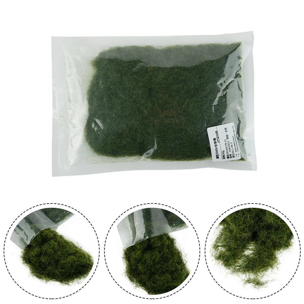 30g Miniature Scene Model Materia Turf Flock Lawn Nylon Grass Powder STATIC GRASS 5MM Modeling Hobby Craft Accessory
30g Miniature Scene Model Materia Turf Flock Lawn Nylon Grass Powder STATIC GRASS 5MM Modeling Hobby Craft Accessory
