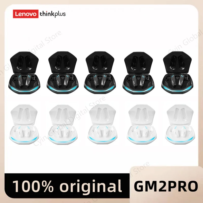 Lenovo GM2 Pro Wireless Bluetooth Gaming Earphones Low Latency HD Talking Headphones With Microphone 5/10PCS Wholesale Earbuds
Lenovo GM2 Pro Wireless Bluetooth Gaming Earphones Low Latency HD Talking Headphones With Microphone 5/10PCS Wholesale Earbuds
