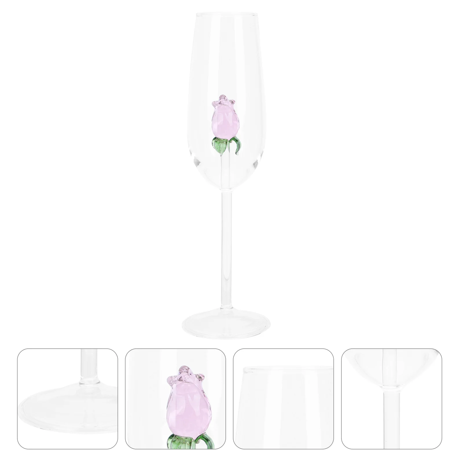 Rose Champagne Glass Stylish Toasting Cup Party Red Delicate Home Creative Cocktail Wiskey Glasses
Rose Champagne Glass Stylish Toasting Cup Party Red Delicate Home Creative Cocktail Wiskey Glasses