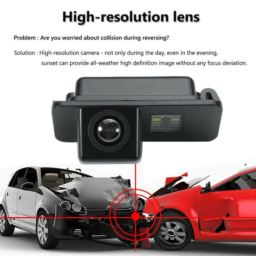 Rear View Reverse Camera 520 TV Lines Auto Black Car 170° 2:1 Interlance DC 12V Power Supply Cable Video Cable
Rear View Reverse Camera 520 TV Lines Auto Black Car 170° 2:1 Interlance DC 12V Power Supply Cable Video Cable