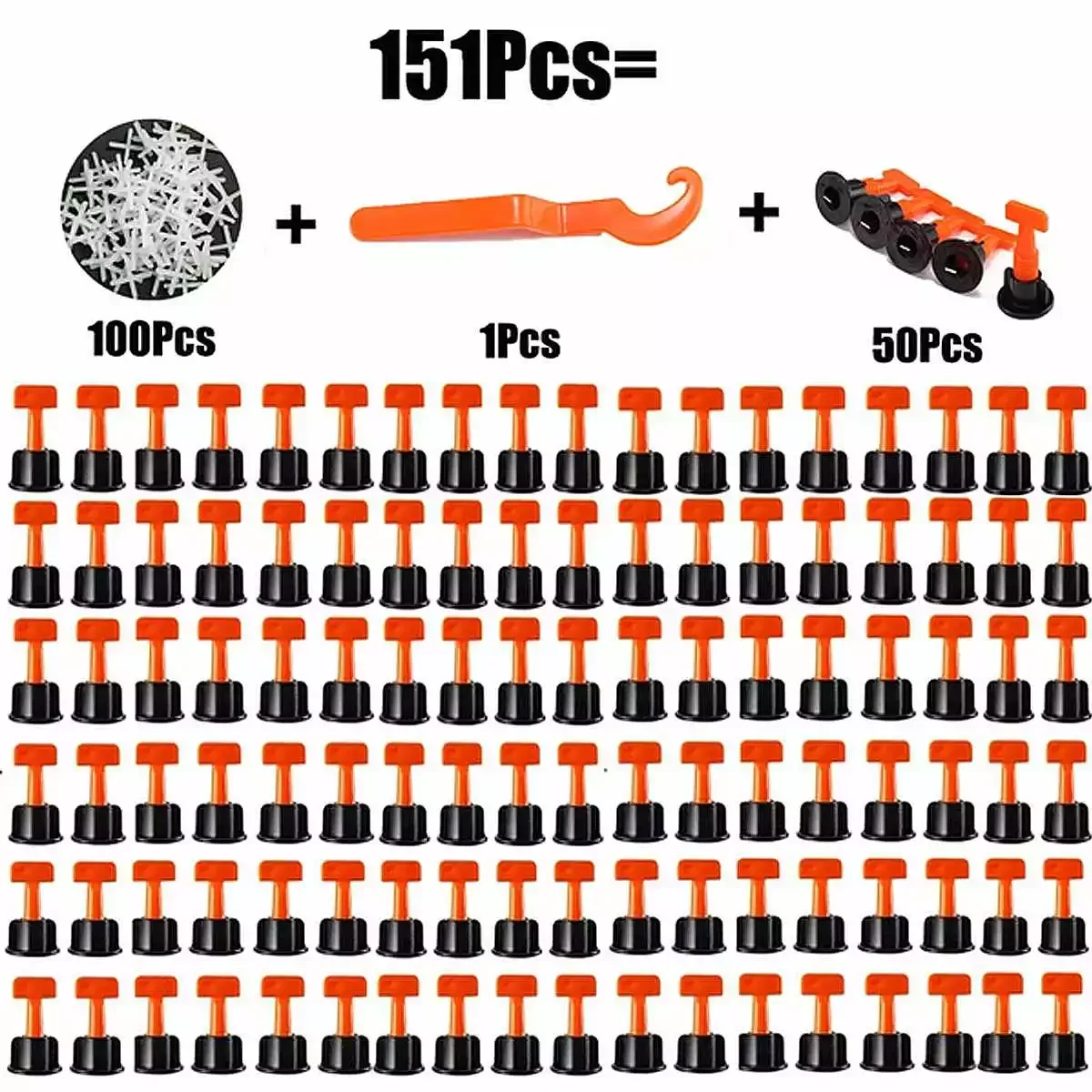 151Pcs Level Wedges Tile Spacers For Flooring Wall Tile Spacer Carrelage Tile Leveling System Leveler Locator Spacers Plier
151Pcs Level Wedges Tile Spacers For Flooring Wall Tile Spacer Carrelage Tile Leveling System Leveler Locator Spacers Plier