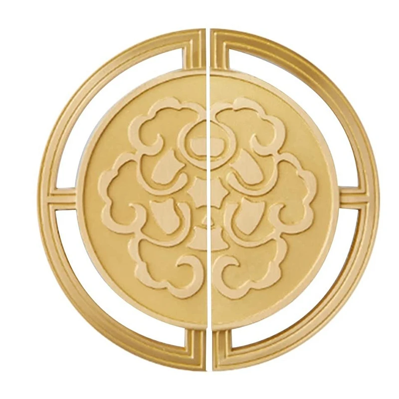 1 Pair Of Semi Circular Handles Brass Gold Cabinets Handle For Cupboard Drawer Dressing Table Furniture (With Screws)
1 Pair Of Semi Circular Handles Brass Gold Cabinets Handle For Cupboard Drawer Dressing Table Furniture (With Screws)