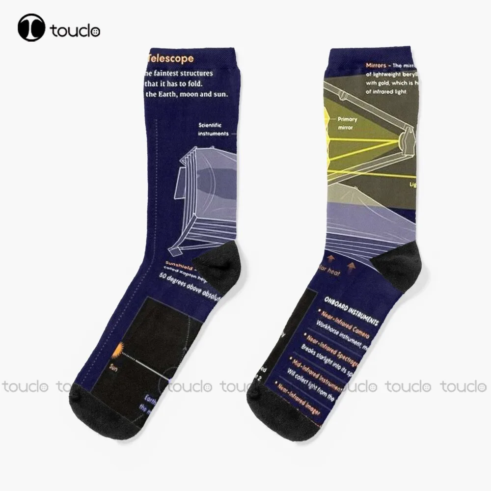 The James Webb Space Telescope Mirror Sunshield Gift Lover Socks Mens Socks Black Christmas New Year Gift Unisex Adult
The James Webb Space Telescope Mirror Sunshield Gift Lover Socks Mens Socks Black Christmas New Year Gift Unisex Adult
