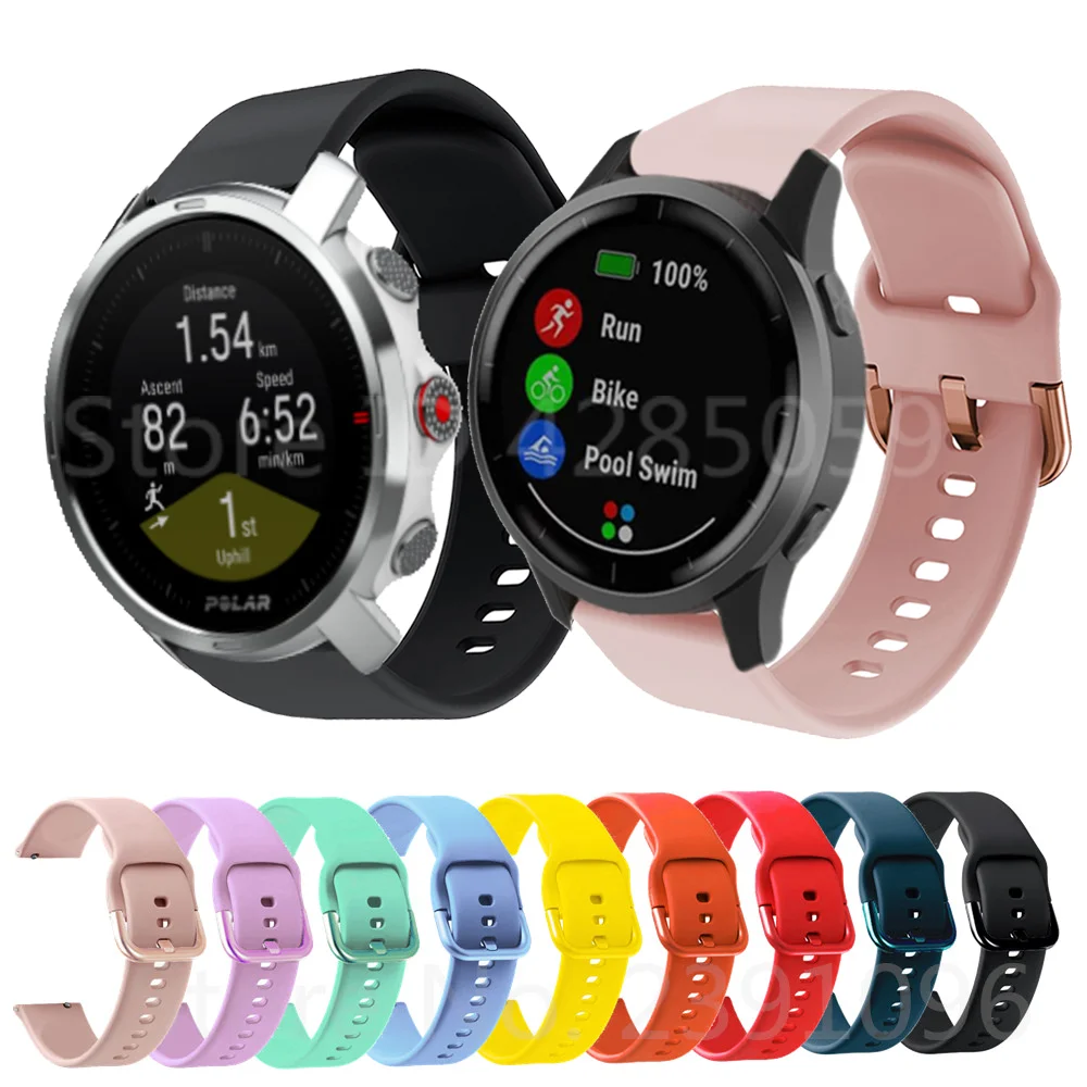 Силиконовый ремешок 22 мм для Garmin Vivoactive4/Garmin CAME 2, ремешок для смарт-браслета Polar Vantage M Polar Grit X, браслет Correa
Силиконовый ремешок 22 мм для Garmin Vivoactive4/Garmin CAME 2, ремешок для смарт-браслета Polar Vantage M Polar Grit X, браслет Correa