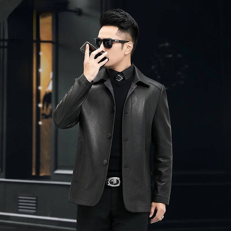 High-end 100% Genuine Deerskin Leather Jackets Male 2023 White Duck Down Jacket Fashion Men's Clothing Jaqueta Masculina Gmm648
High-end 100% Genuine Deerskin Leather Jackets Male 2023 White Duck Down Jacket Fashion Men's Clothing Jaqueta Masculina Gmm648