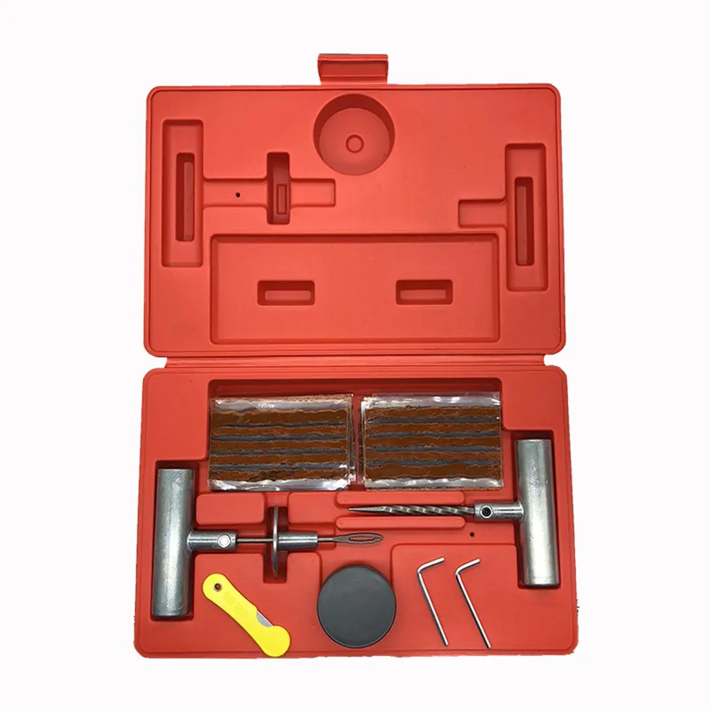 57pcs Tire Repair Kit Flat Tire Repair Tool Car Truck Motorcycle Tire Repair Tool Tire Repair Equipment
57pcs Tire Repair Kit Flat Tire Repair Tool Car Truck Motorcycle Tire Repair Tool Tire Repair Equipment