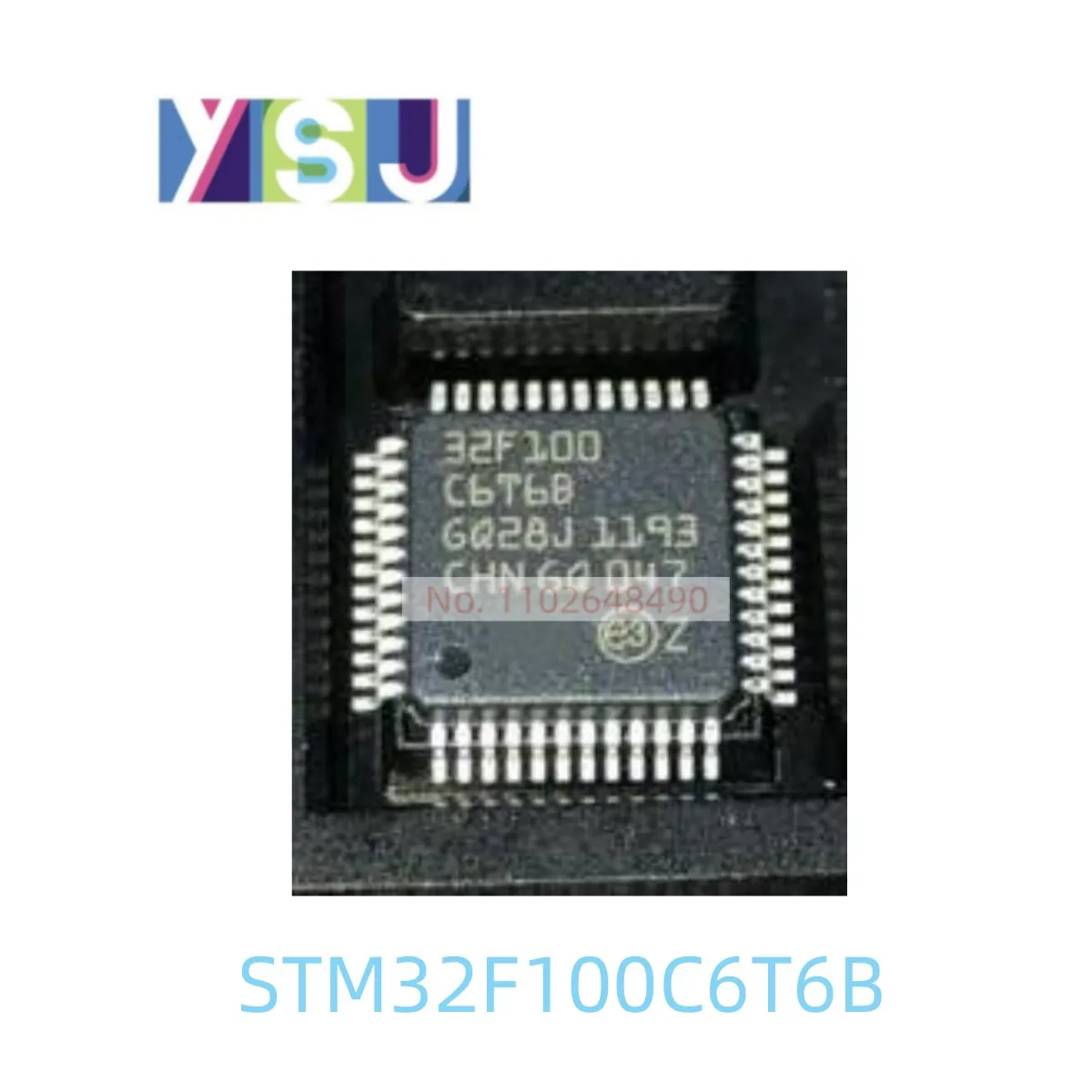 STM32F100C6T6B IC Brand New Microcontroller Encapsulation48-LQFP 
STM32F100C6T6B IC Brand New Microcontroller Encapsulation48-LQFP