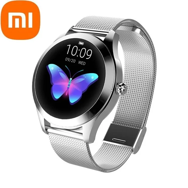 Женские Смарт-часы Xiaomi с пульсометром, напоминанием о сообщениях, звонках, шагомером, калориями, спортивные Модные Смарт-часы Android IP68
Женские Смарт-часы Xiaomi с пульсометром, напоминанием о сообщениях, звонках, шагомером, калориями, спортивные Модные Смарт-часы Android IP68
