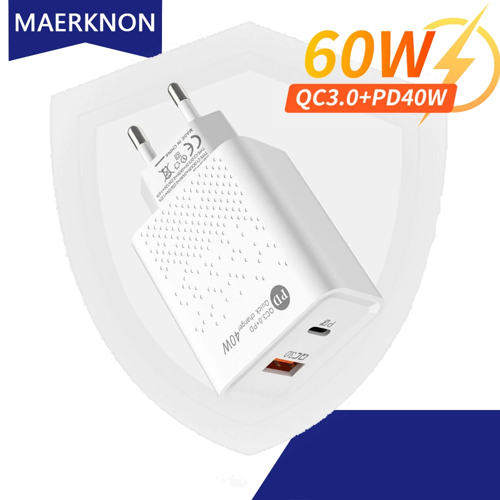 Maerknon USB C Charger PD Type C Fast Charging For iPhone 14 13 Xiaomi Samsung Wall Adapter Quick Charge3.0 Mobile Phone Charger
Maerknon USB C Charger PD Type C Fast Charging For iPhone 14 13 Xiaomi Samsung Wall Adapter Quick Charge3.0 Mobile Phone Charger