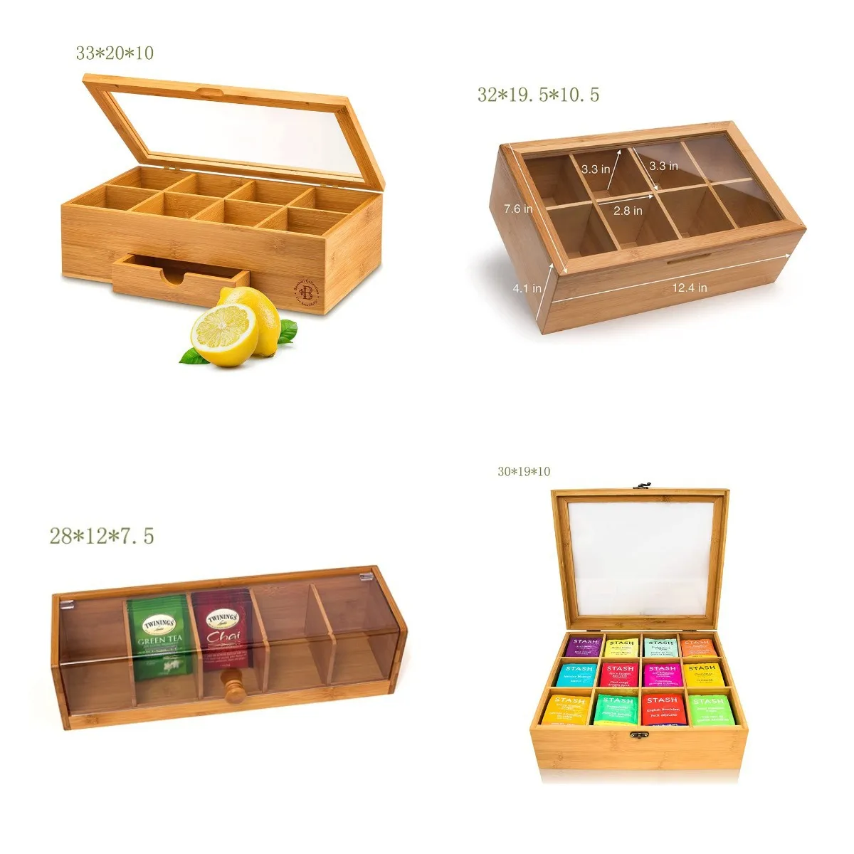 Бамбуковая коробка для хранения чая, акриловая коробка для конфет, японская коробка для хранения мелочей, контейнеры для хранения, кухонные... 
Бамбуковая коробка для хранения чая, акриловая коробка для конфет, японская коробка для хранения мелочей, контейнеры для хранения, кухонные...