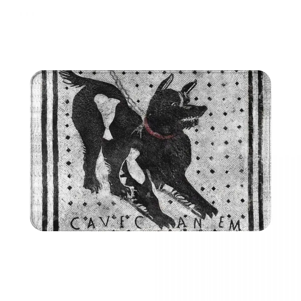 

Cave Canem Polyester Doormat Rug carpet Mat Footpad Anti-slip Absorbent Mat Entrance Kitchen Bedroom balcony toilet Living Room