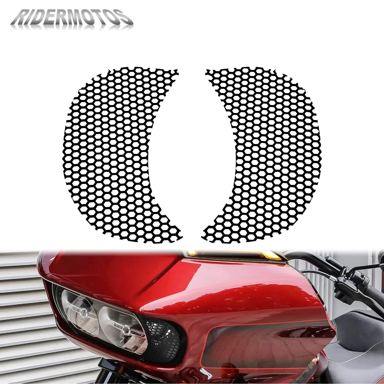 Motorcycle Mesh Grill Side Vent Screen Fairing Cover For Harley Road Glide FLTRX FLTRUSE Ultra FLTRU 2015-2023 Decorate Cover
Motorcycle Mesh Grill Side Vent Screen Fairing Cover For Harley Road Glide FLTRX FLTRUSE Ultra FLTRU 2015-2023 Decorate Cover