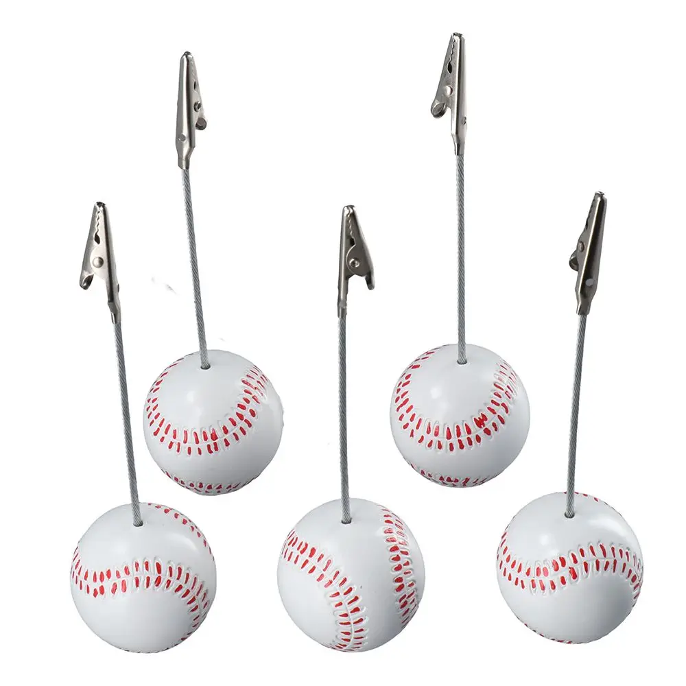 Resin Memo Clip Holders Creative Baseball Desk Stand Office Accessory Ball Base Pictures Card Display Organize Pictures Cards
Resin Memo Clip Holders Creative Baseball Desk Stand Office Accessory Ball Base Pictures Card Display Organize Pictures Cards