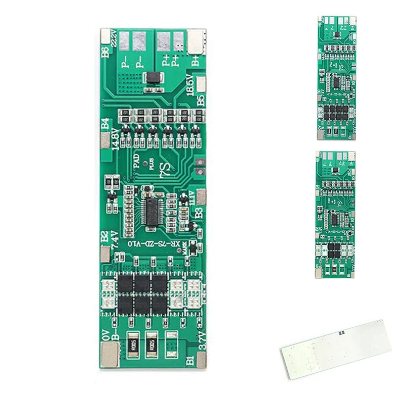 Balanced 7S BMS Lithium 18650 Charge Board Short Circuit Protection Common Port Equalizer For Power Bank 
Balanced 7S BMS Lithium 18650 Charge Board Short Circuit Protection Common Port Equalizer For Power Bank