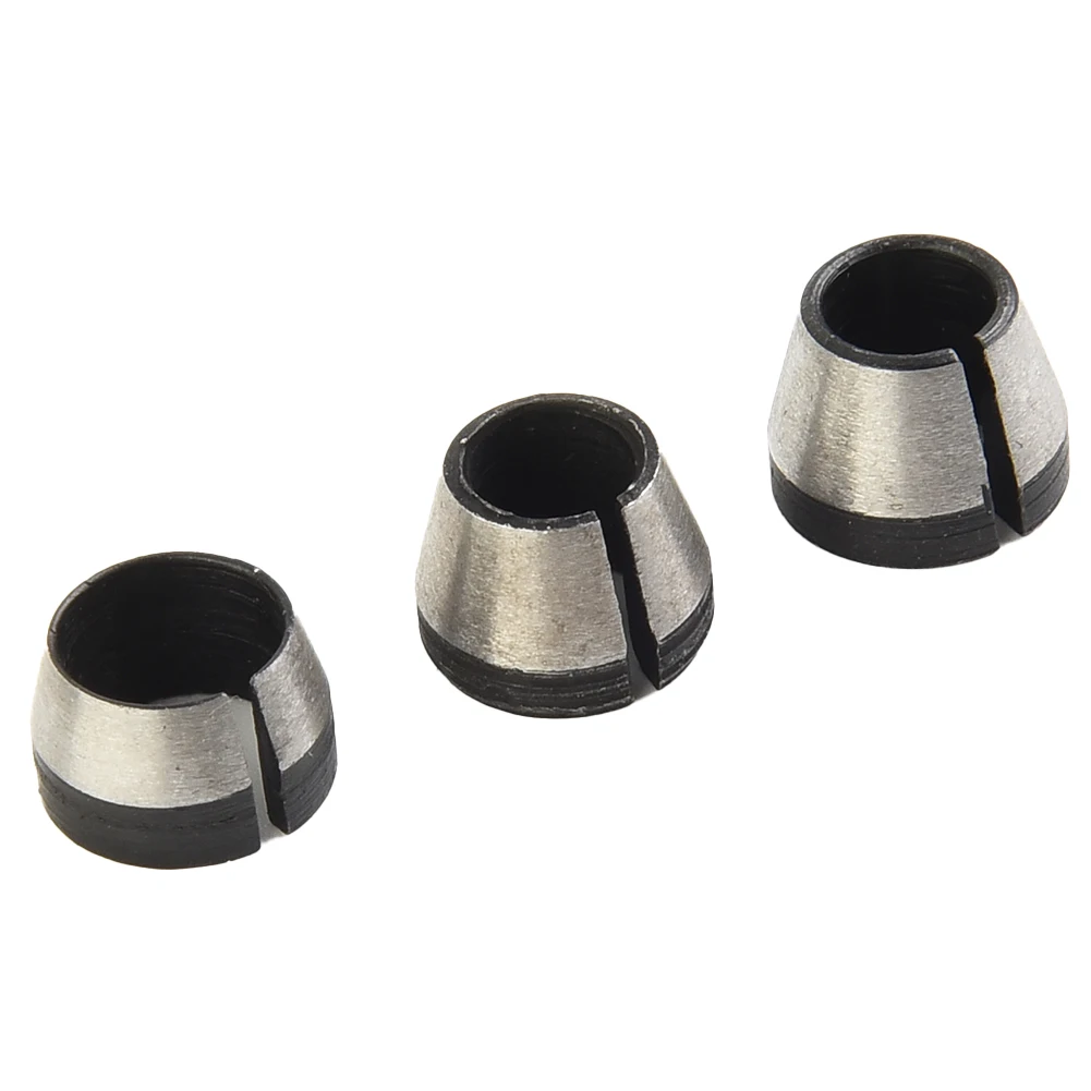 3pcs 6mm 6.35mm 8mm Collet Chuck Adapter For Chuck Conversion Engraving Trimming Machine Electric Router Tools Accessories
3pcs 6mm 6.35mm 8mm Collet Chuck Adapter For Chuck Conversion Engraving Trimming Machine Electric Router Tools Accessories