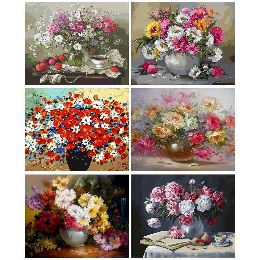 CHENISTORY Classical Paint By Numbers On Canvas Picture Drawing Flowers Painting Numbers Adults Crafts Decorative Paintings
CHENISTORY Classical Paint By Numbers On Canvas Picture Drawing Flowers Painting Numbers Adults Crafts Decorative Paintings