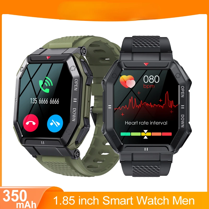 

Новинка 2023, мужские Смарт-часы K55 с Bluetooth, Смарт-часы для мужчин, монитор здоровья, водонепроницаемые часы для Android, IOS, пользовательский циферблат, лучший хит продаж