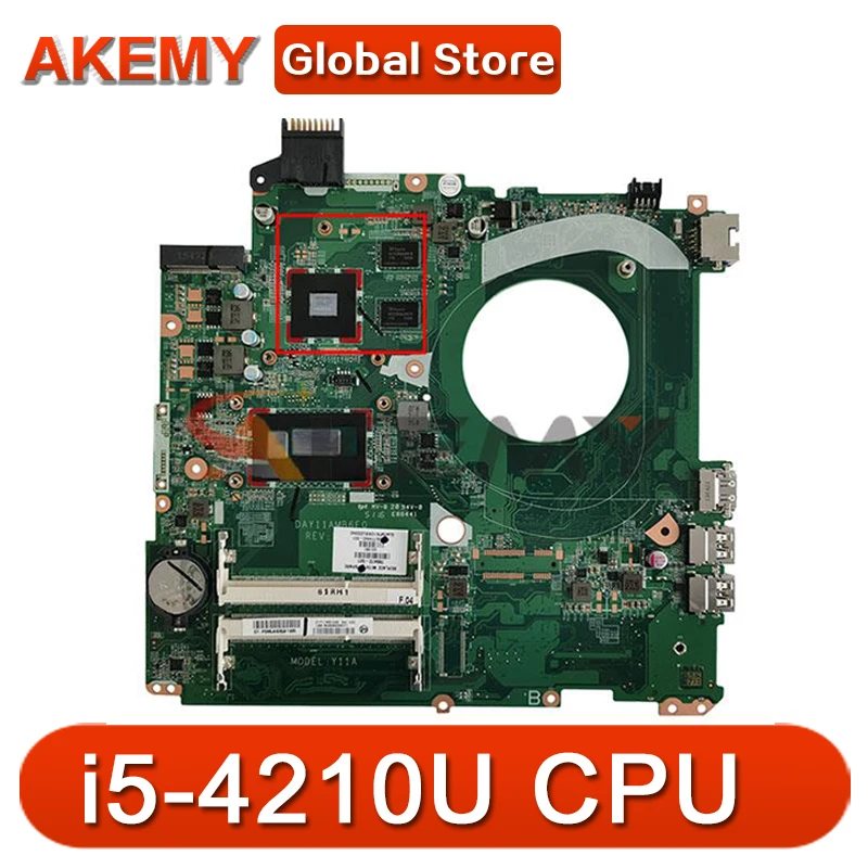 Материнская плата для ноутбука HP 15-p материнская плата DAY11AMB6E0 Core SR1EF i5-4210U N15S-GT-S-A2 протестированная DDR3
Материнская плата для ноутбука HP 15-p материнская плата DAY11AMB6E0 Core SR1EF i5-4210U N15S-GT-S-A2 протестированная DDR3