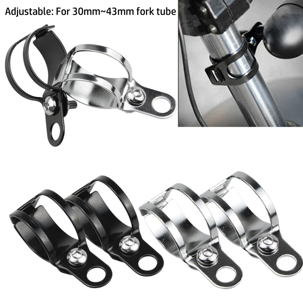 Motorcycle Turn Signal Light Mount Bracket Light Lamps Holder Adjustable 30-43mm Fork Mount Clamp Lamp Holder Clamp Bracket
Motorcycle Turn Signal Light Mount Bracket Light Lamps Holder Adjustable 30-43mm Fork Mount Clamp Lamp Holder Clamp Bracket
