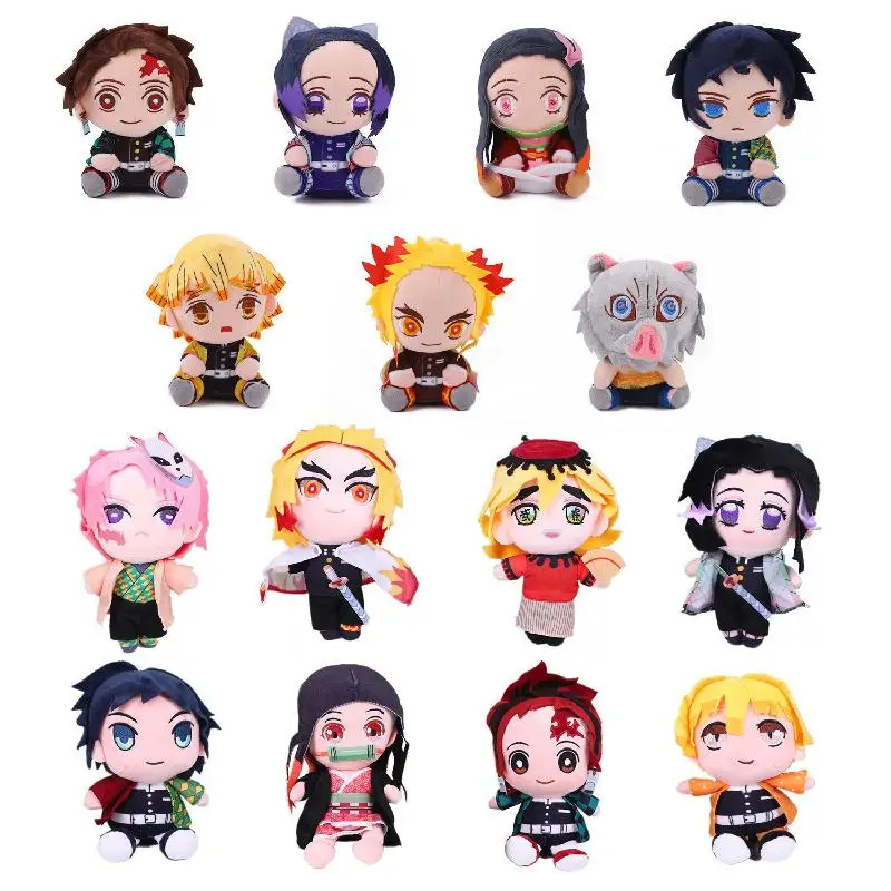 Anime Demon Slayer Tomioka Giyu Kamado Tanjirou Kamado Nezuko Agatsuma Zenitsu Plush Doll Action Figure Toys For Children Gift
Anime Demon Slayer Tomioka Giyu Kamado Tanjirou Kamado Nezuko Agatsuma Zenitsu Plush Doll Action Figure Toys For Children Gift